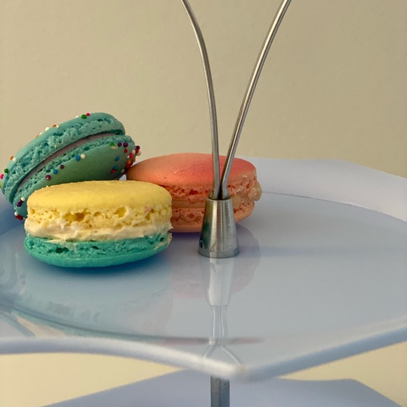 Vintage pastel blue stand - Picture 2 of 12